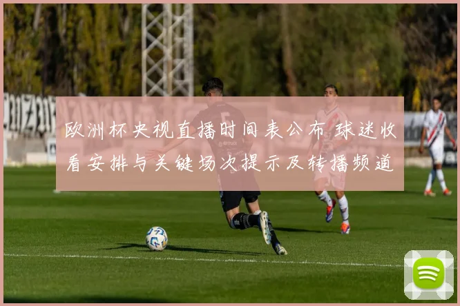 欧洲杯央视直播时间表公布 球迷收看安排与关键场次提示及转播频道