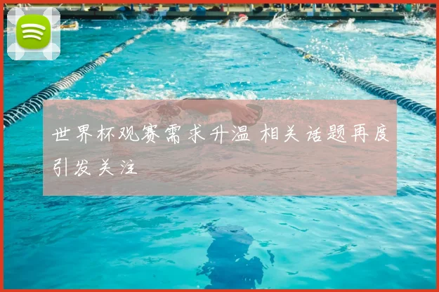 世界杯观赛需求升温 相关话题再度引发关注